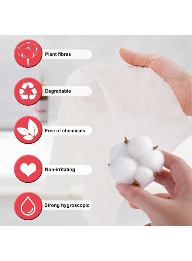 Small compressed cotton wipes/pads that turn into a soft towel when in contact with water, made from 100% natural plant fibers, ideal for cleaning the face and hands while traveling or out and about with hygienic single use. - Image 3